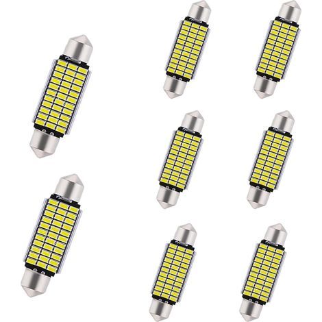 LED-Lampen, CAN-Bus-fehlerfrei, 42 mm, 12 V, 6500 K, Weiß, für Fahrzeuginnenraum und Kennzeichenbeleuchtung (1/5)