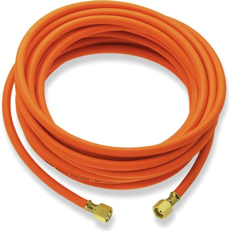 Tuyau à propane ISO 3821, pression de service 20 bar, longueur 5 m, diamètre intérieur 4 x 3,5 mm