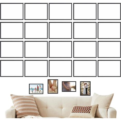 Lot de 20 porte-documents magnétiques - Pour porte - Format (1/5)