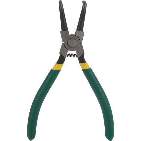 Alicates para anillos de retención con mango interno angulado de acero elástico para anillos de retención (1/5)