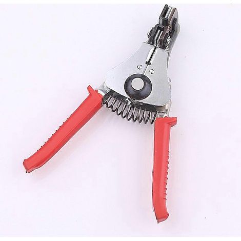 Pince à dénuder de précision 18 cm - Pince à dénuder automatique - Coupe-câbles - Pince multifonction pour dénuder, couper et sertir (1/5)