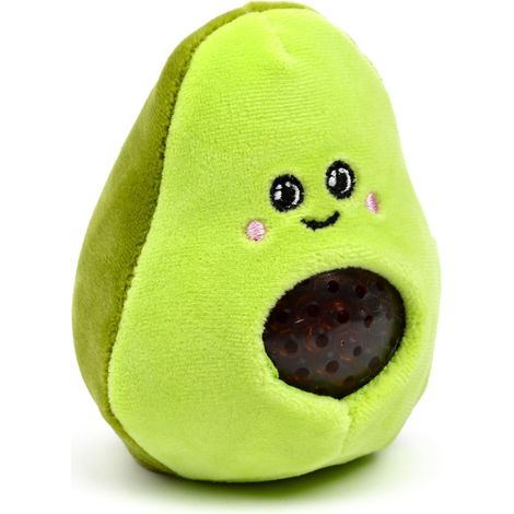Antistress in Peluche da Schiacciare a Forma di Avocado Queasy Squeezies, Fidget Toy Particolare da Ufficio, Adulti e Bambini (1/3)