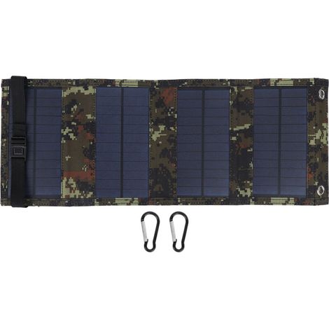 Faltbares 10-W-5,5-V-Solarpanel für Handy und Powerbank – Notladegerät für den Außenbereich (1/5)