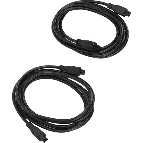 Lot de 2 câbles d'extension compatibles avec l'imprimante 3D Creality K2 Plus, 2 m, 6 broches, bus 24AWG (1/5)