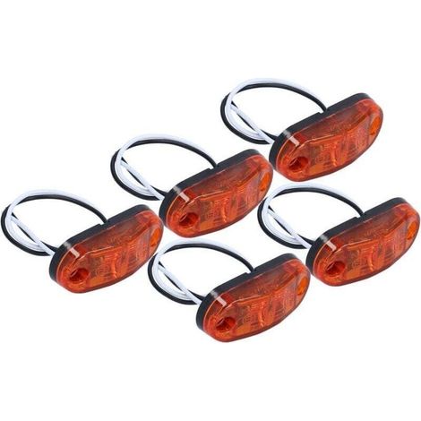 Feux De Position Remorque 6 Pièces LED Anticorrosion Étanches Pour Voiture Camion (1/4)