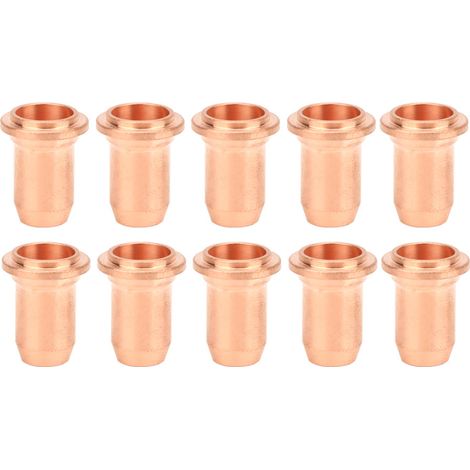 10 Pièces Buses Plasma 1.0mm pour Torche de Découpe PT40/60, Accessoires de Soudage 51313 (1/5)