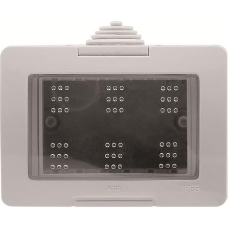Zenit Boitier étanche IP55 3 modules 2CLA339100N1101 ABB N3391