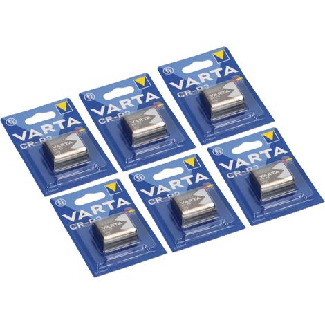 6x CR-P2 CRP2 Foto-Batterie Lithium 6V VARTA Profi (1/5)