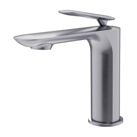 Mitigeur Lavabo Regular Foil Avec Vidage Up&Down Alux - CRISTINA ONDYNA FL22015