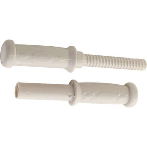 Guidon antidérapant pour cheval à bascule avec filetage en plastique, compatible avec les jouets à bascule pour enfants, disponible en plusieurs couleurs. (1/5)