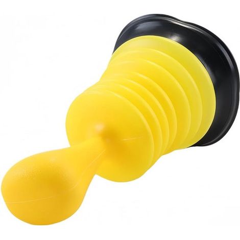 Sturalavandini a ventosa per la pulizia degli scarichi, rimuove le ostruzioni, potente flusso d'aria, attacco singolo da 19 cm (1/5)
