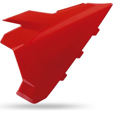 Couvercles de filtre à air UFO 2025/11 pour Beta RR 250 / 300 / 350 / 400 / 450 (modèles 1925-1926), rouge.