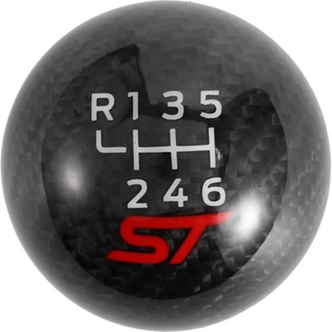 Pommeau de levier de vitesse pour Ford Focus ST RS et Fiesta ST, 6 vitesses, voiture de course, pommeau en fibre de carbone.-DOU