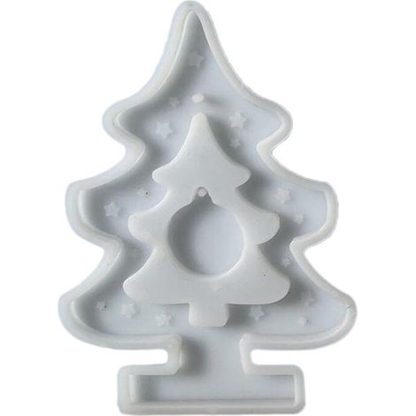 Stampo in silicone per albero di Natale, set per lavori manuali