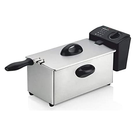 Haeger Friteuse Classique noire 3 litres 2000 W (1/2)