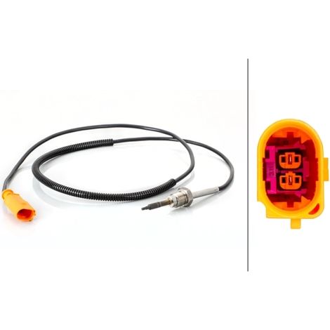 Capteur, température des gaz Hella 6PT 014 494-801 VW 03G 906 088 AR 070906088G
