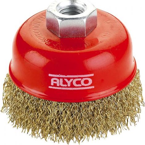 Tz-02 brosse boisseau fils ondulés 75 mm ALYCO 197610 (1/5)