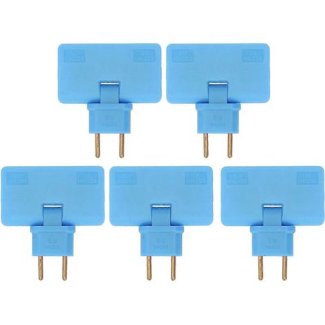 5-teiliges Steckdosen-Konverter-Set, kabellos, 180-Grad-Verlängerung, 1 auf 3 Adapter, 110 V