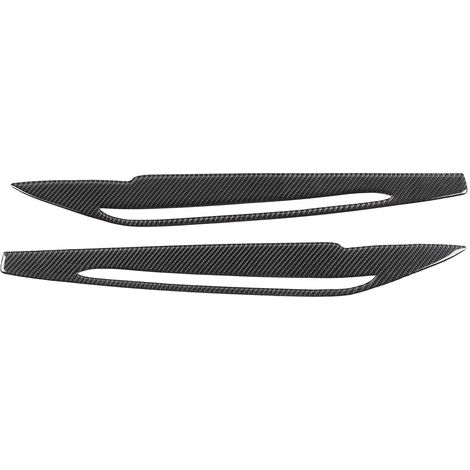 Modification de voiture : sourcils de phares en fibre de carbone pour BMW X5 X6 F15 F16 (2014-2018) (1/5)