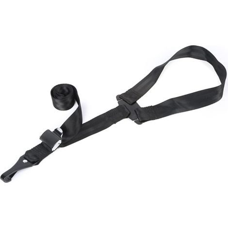 Cinghia di sicurezza per seggiolino - Cintura di sicurezza con attacco triangolare  Accessori per auto Connettore flessibile per seggiolino di sicurezza per berline, station wagon, babysitter (1/5)