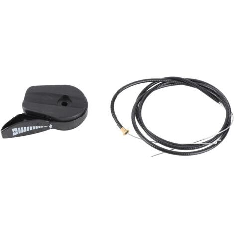 Pair Ensemble de Câble et Interrupteur de Throttle pour Tondeuse à Gazon Noir (1/5)
