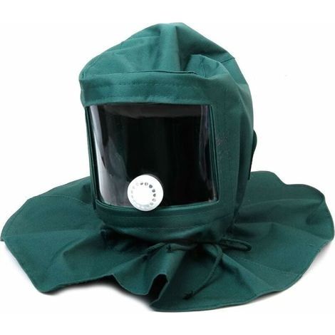 Casque Masque de Protection Anti-Vent Anti-poussière - Sablage Sableuse - Haute qualité et sécurité (1/5)