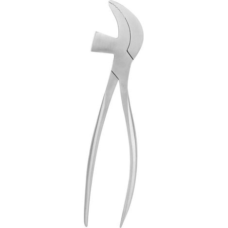 Pince à durer en argent pour cordonnier, outil en cuir pour chaussures et sellier. (1/5)