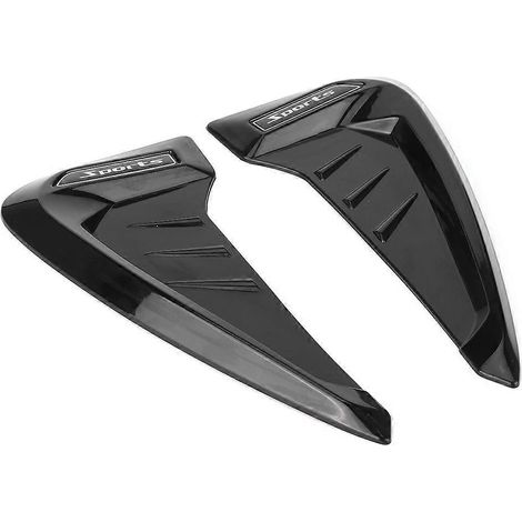 Paire de grilles d’aération latérales universelles pour voiture, garnitures d’admission d’air sur aile, compatibles avec A1, A3, A4. (1/4)