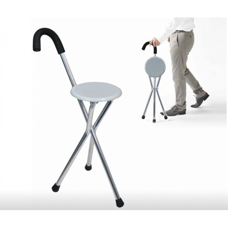 Canne siège pliante en Aluminium Aidapt VP159A (1/4)