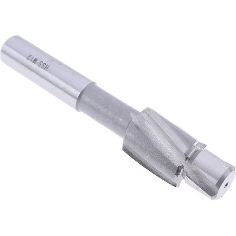 Fraise à lamer RS PRO M12, longueur 100 mm HSS, diamètre de coupe 20mm x 1 ( Prix pour 1 )