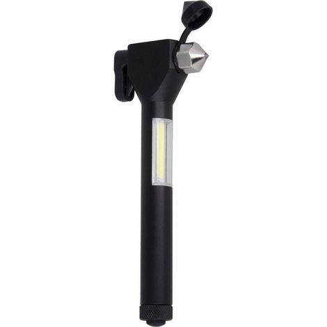 Forever light emergency led flashlight with window breaker and seat belt cutter