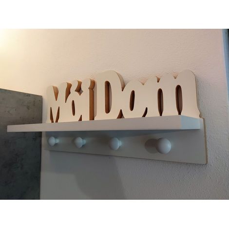 „Mein Zuhause“-Schildaufhänger, 3-in-1-Regal