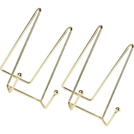cm hoher goldener Metall Präsentationsständer
