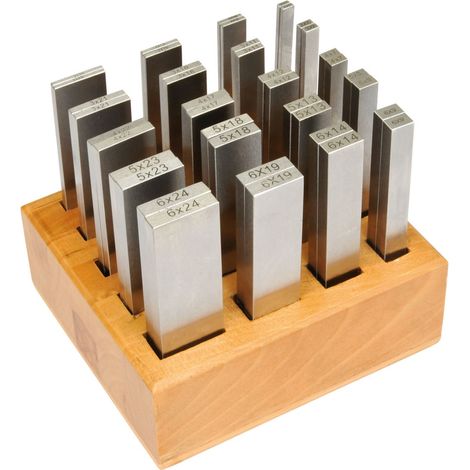 Parallel-Unterlegplatten-Satz 40-teilig (1/2)
