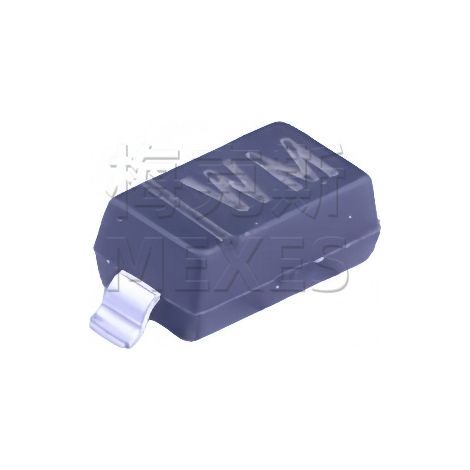 Changdian/Changjing BZT52C20, SMD Zener diode chip WM SOD-123 20V 0.5W screen printed, electronic component, 5 units shipped.