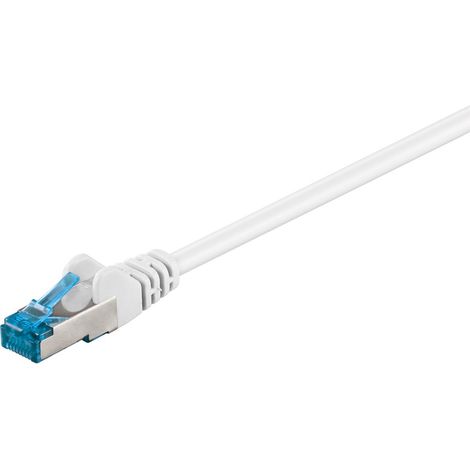 Goobay 94909 cable de red Blanco 30 m Cat6a S/FTP (S-STP)