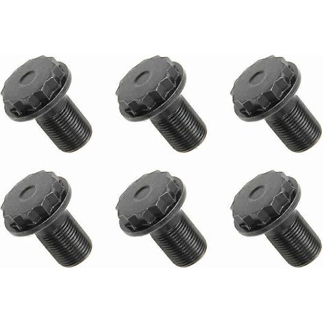 Lot de 6 boulons de volant moteur (12 mm) 90011-PM0-000 pour Honda Civic CXR Fit (1/5)