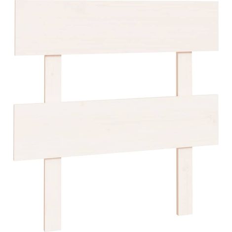 Maison Exclusive - Cabecero de cama madera maciza de pino blanco (1/5)