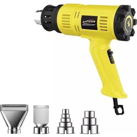 Pistola Termica Aria Calda 2000 W Sverniciatore Phon 2 Velocita  4 Accessori Qr- (1/4)