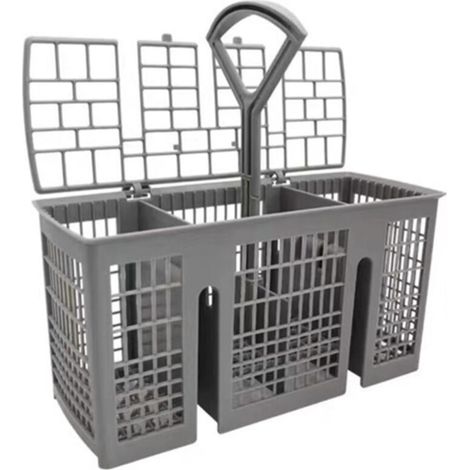 Compatible avec les paniers universels pour lave-vaisselle Siemens/Midea/Panasonic/Haier/Bosch, paniers de rangement pour couverts, accessoire de cuisine multifonctionnel.