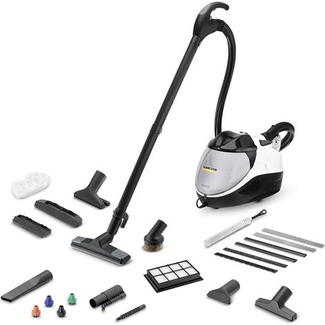 Karcher Aspirateur nettoyeur vapeur SV 7, aspirateur laveur séchant, 3 en 1, élimine 99,99 % des virus et bactéries en un passage, élimine les allergènes (1/5)