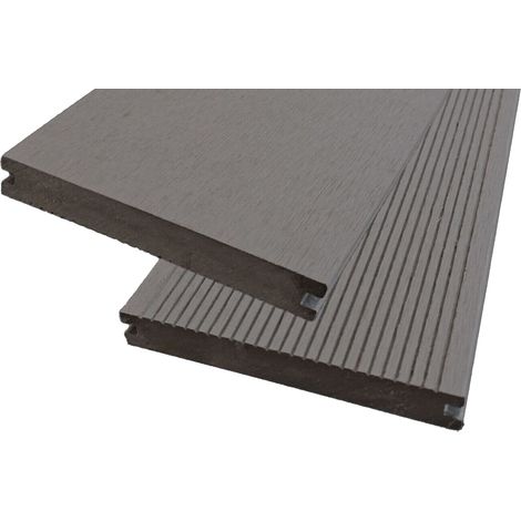 Barth & Co. Terrassendiele BPC massiv Silver Cedar (1/4)