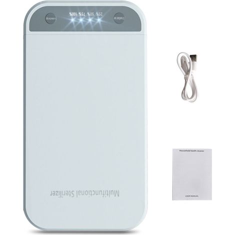 Boîte de désinfectant à lumière UV, stérilisateur Portable, fonction de désinfection UVC, arôme, nettoyant de téléphone