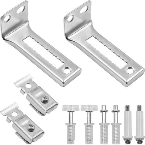 Lot de 2 kits de réparation de porte pliante comprenant pivots supérieurs et inférieurs et roues de guidage pour la réparation de portes pliantes coulissantes de portes de placard (1/5)