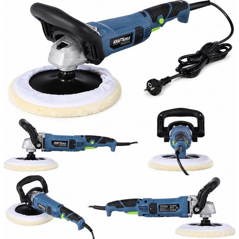 Elektrische Poliermaschine 180 mm 2600 W Multifunktional Kraft&Dele (1/5)
