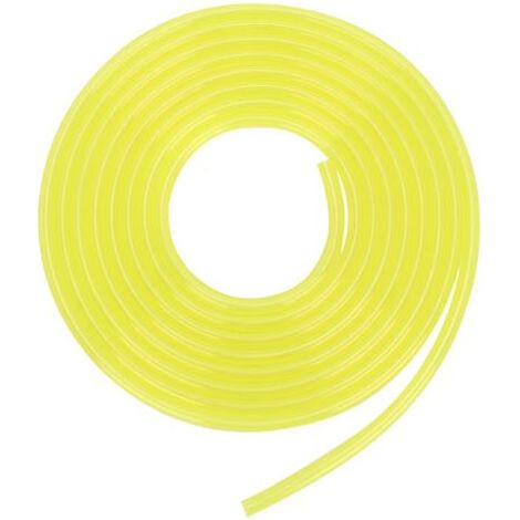 Tuyau de Carburant Jaune Souple 3 Mètres - Dimensions 3x6mm - Qualité Supérieure pour Véhicules et Équipements - (1/3)