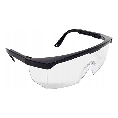 Schutzbrille Arbeitsgoggles transparent Arbeitssicherheit verstellbar spritzwassergeschützt