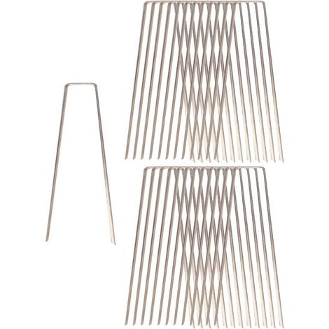 Crochets pour pose de gazon artificiel (Lot de 25)