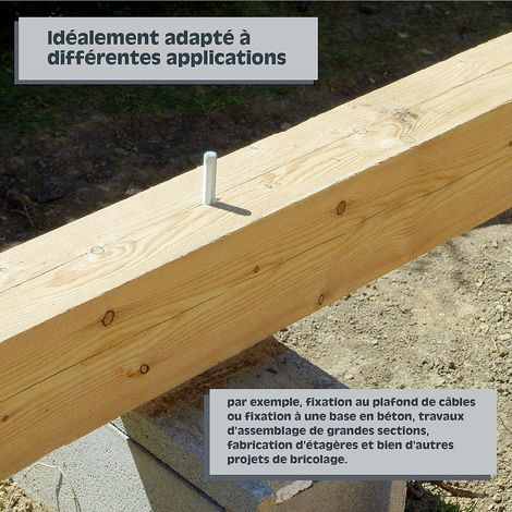 Tige filetée Acier Zingué classe 5.8 – LPP  Ø 8 x 1000 mm - Acier Zingué - Classe 5.8 (1/3)