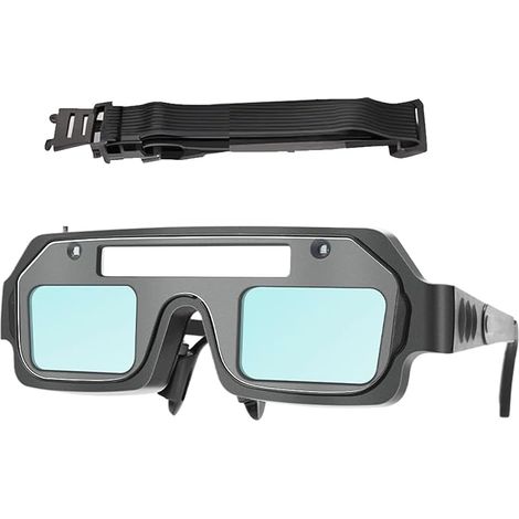 Lunettes de soudage opaques pour l'automobile, lunettes de protection pour soudeur, lunettes de protection UV anti-éblouissement à atténuation automatique pour les travaux industriels